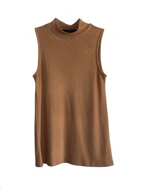 Banana Republic Luxespun Sleeveless Mock Neck Tank